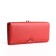 Women's wallet on magnet, red color
