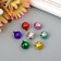 Set of decor for creativity Metal "Color Bells" (set 25 pcs), D-1 cm, 12x10 cm