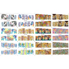 TNL slider design, large sheet, BN085-096