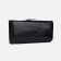 Women's wallet on magnets, black color