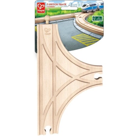Element of the toy railway "T-shaped fork", 1 subject