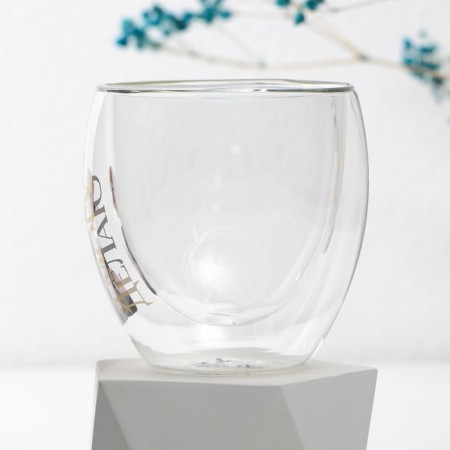 A glass with a double bottom "I can", 250 ml-1