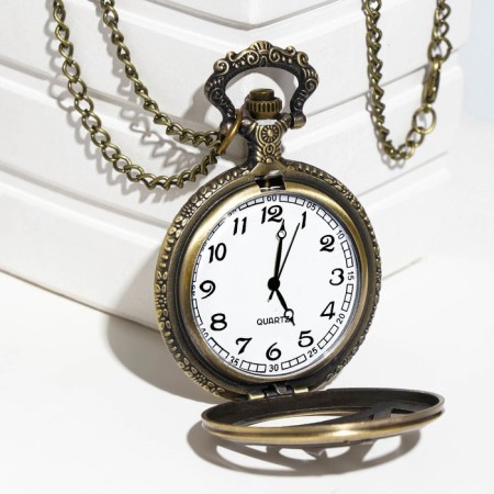 Pocket watches "Artifacts", quartz, 5.5 x 4.5 cm, D dial-4 cm-1