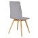Dining stool Polini Home Rio SD, the color is light gray-natural