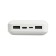 External battery Borofone BJ3A, Li-Pol, 20,000 mAh, 2xUSB, 2 A, white