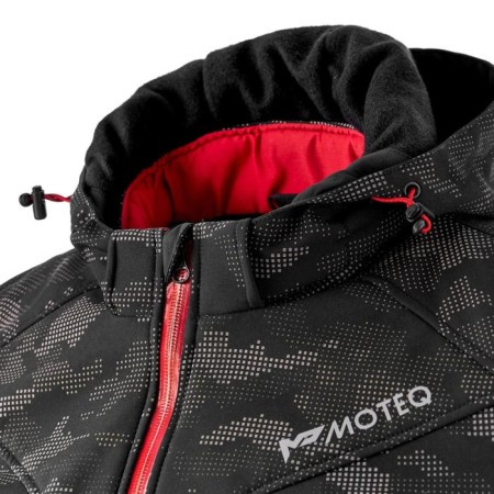 Men's jacket Moteq Firefly, textiles, size m, black-3