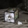 LED figure "Lantern with a snowman" 6 × 13 × 6 cm, plastic, batteries AG13x3, glow warm white