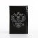 Cover for passport, black color