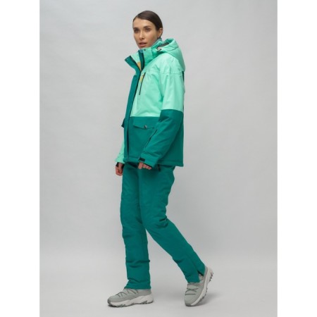Ski suit, size 44, turquoise color-1