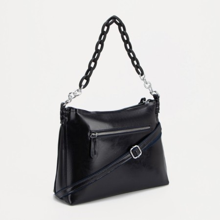 Board of lightning, 2 external pockets, a long belt, a dark blue color-2