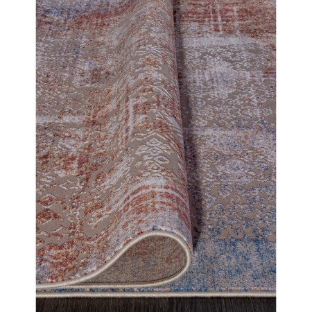 Rectangular carpet Karmen Hali Rim, size 228x340 cm, color Brown/Brown-1