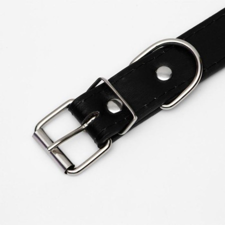 Collar "bones" frost-resistant decorated, 52 x 2.5 cm, Osh 37-47 cm, black-3