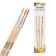 System Synthetics Round 3 pieces (No. 1,3,4) with wooden handles in the bag