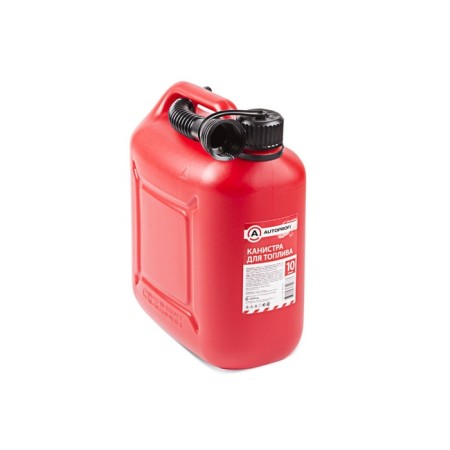 Plastic canister Autoprofi, for fuel and lubricants, a removable nozzle, 10 liters-1