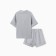 Kids' costume (shirt and shorts) I, R. 74-80, gray