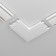 Technical tra084CL-11W, 5.5x5.5x0.6 cm, white color.