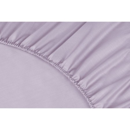 Ecoteus elastic band “Monopseis”, satin, size 160x200x23 cm, lilac color-1