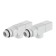 A set of design-values ​​Royal Thermo Cube, axial, 1/2 ", white