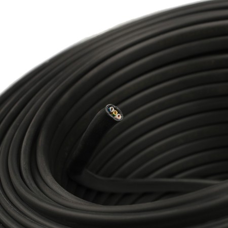 Cable "Kabex", VVG-PNG (A) -LS, 3x1.5 mm2, 100 m, flat, GOST-1