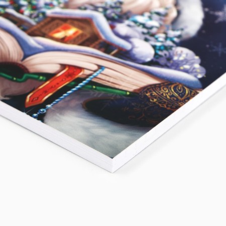 New Year. Diary with A5 embossing, 60 sheets of "Dreams come true"-1