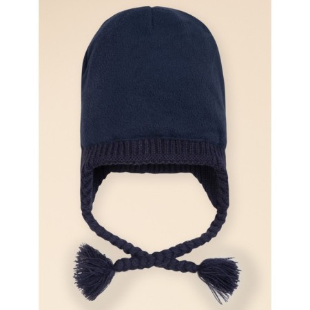Children's hat, size 53-54, dark blue color-4