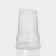 A single -time plastic “torch” cup, 500 ml, transparent color, 100 pcs/pcs