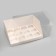 Confectionery folding box for 12 cupcakes white, 31 x 24 x 14 cm