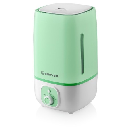 Air humidifier Brayer BR4700GN, ultrasound, 25 W, 4 l, 25 m2, green