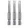 KWB Industry, Torx40, steel TQ60, 50 mm, 3 pcs