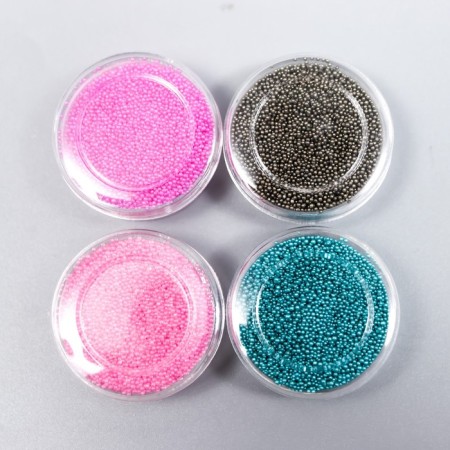 Microb and Boho glass set 4 colors x10 g-1