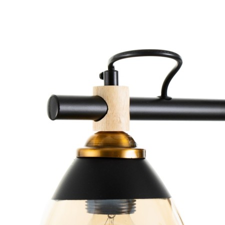 Svetogor chandelier "Evening" 3x60W E27 Black 57x57x28cm-3