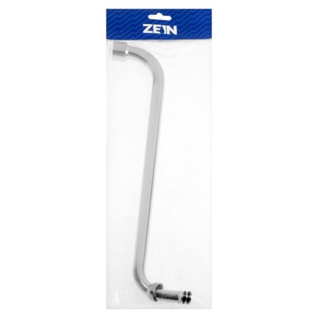 Pour for the Zein mixer, S-shaped, along the axis 40 cm, plastic aerator, mesh metal-4