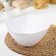 Rondo salad bowl, 2 l, snow-white color