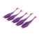 Yaman Devious Minnow foamine on a double, 105 mm, color 25 UV, 5 pcs.