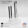 Standing for handles and pencils for 20 pcs., 10 × 9.5 × 6 cm, 2 mm plexiglass, in a protective film