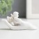 Polystone souvenir "Snowthrough angel in the palm" 3.5x7.5x3 cm
