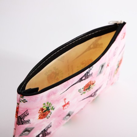 Lightning cosmetic bag, pink color-2