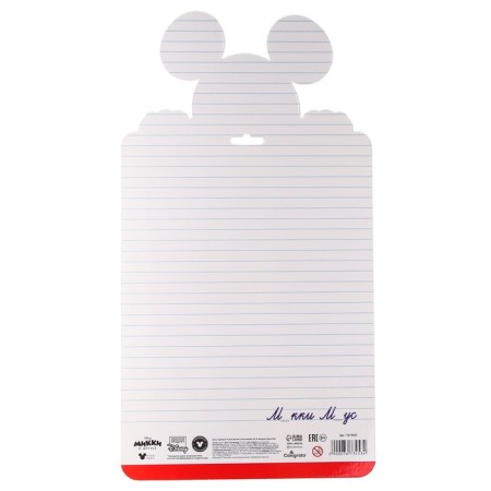 Marker Board A4 Bilateral: Cage/ruler D4_F figure, Mickey mouse-1