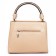 Women's bag, eco -leather, chrisbella beige, 24x9x19 cm