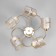 Fox chandelier 5he27 40W gold 58x58x27 cm