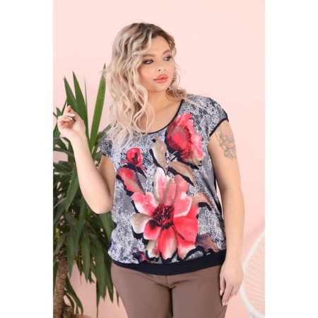 Women's blouse Wisell M3-3270, size 54-2