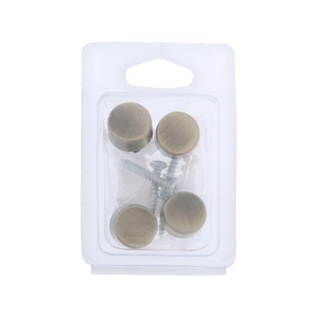 Mirror holder (art. 1189), d = 17 mm, without drilling, bronze color, 4 pcs.-4
