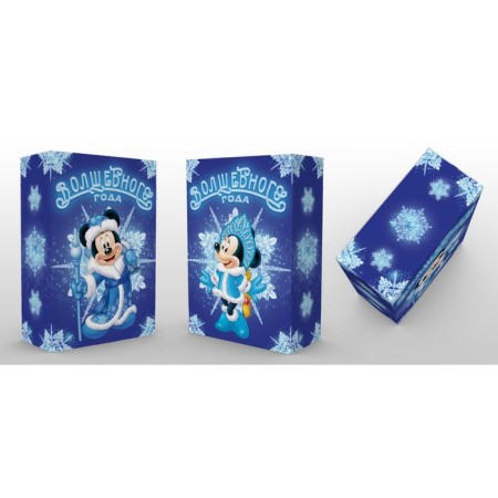 Folding box, 16 x 23 x 7.5 cm "Magic Year", Mickey Mouse-2
