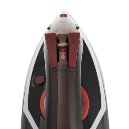 Iron Brayer BR4005, 2400 watts, ceramic soles, 25 g/min, 360 ml, black-red-6