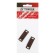 Magnet furniture tundra M001BR, 41x13 mm, small, brown, 2 pcs.