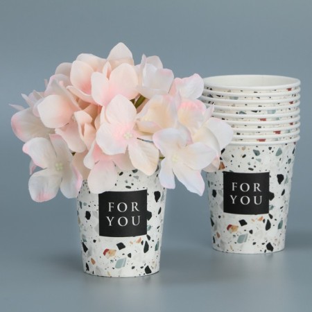A glass for flowers "Stone", 250 ml-3