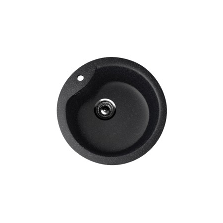 Kitchen Washing Ulgran U102-308, D = 480 mm, black color