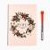 New Year's gift set, a diary in a thin cover and a pen "Miracles where they believe in them"