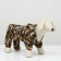 Combiason for dogs, demi -season with a lining, size L (DS 32, OG 48 cm), camouflage
