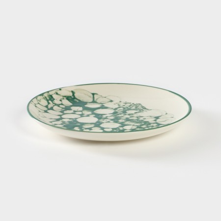 Ceramic plate "Foam", D = 21 cm-1